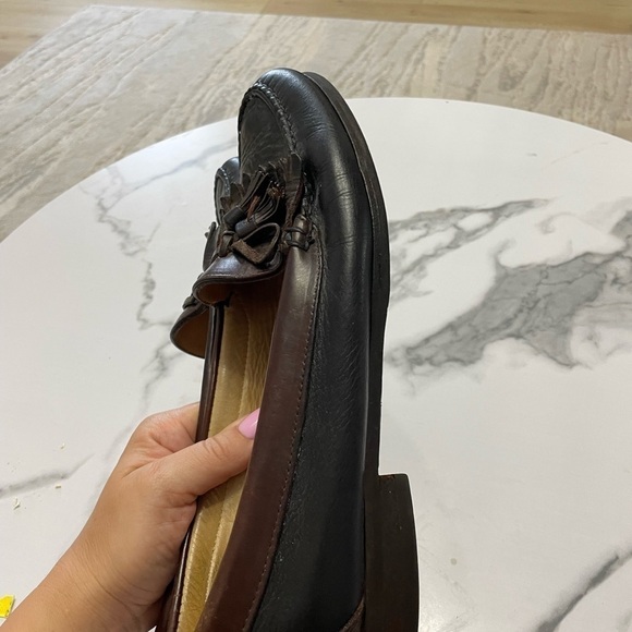 Cole Haan Mens Shoes Black Brown
Country Loafers Tassel Flap Slip On
Size 13 - Picture 8 of 10